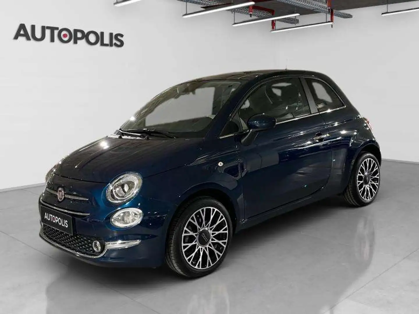 Fiat 500 1.0 Hybrid Bleu - 1