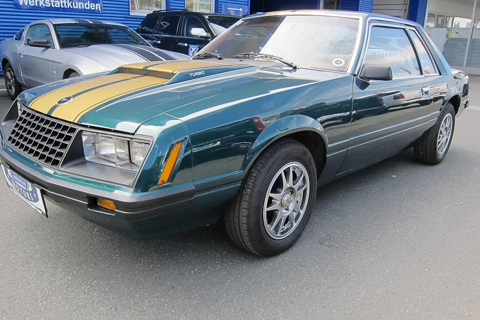 Ford Mustang II 2,3 Turbo Zelená - 2