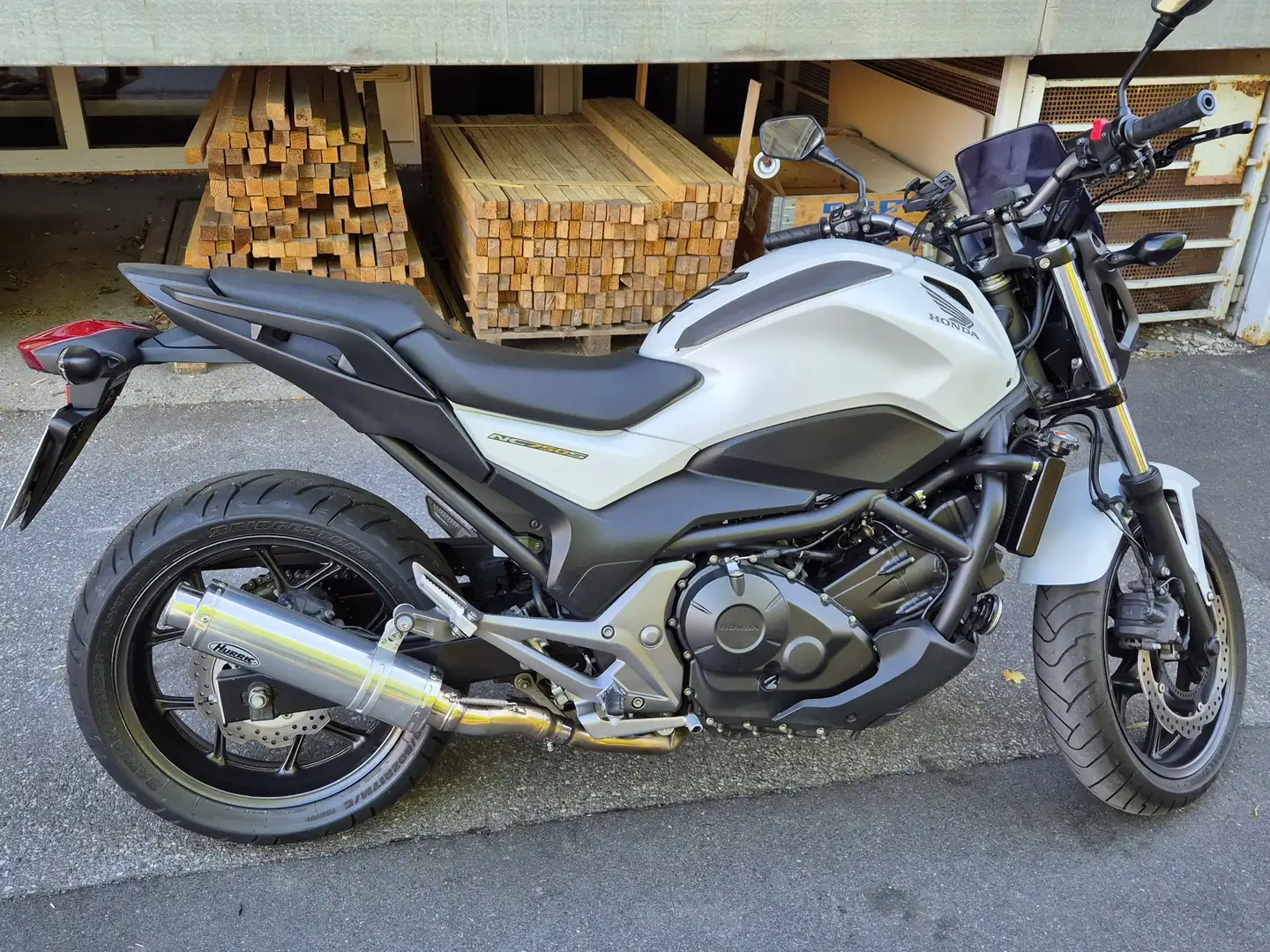 Honda NC 750 Bílá - 2