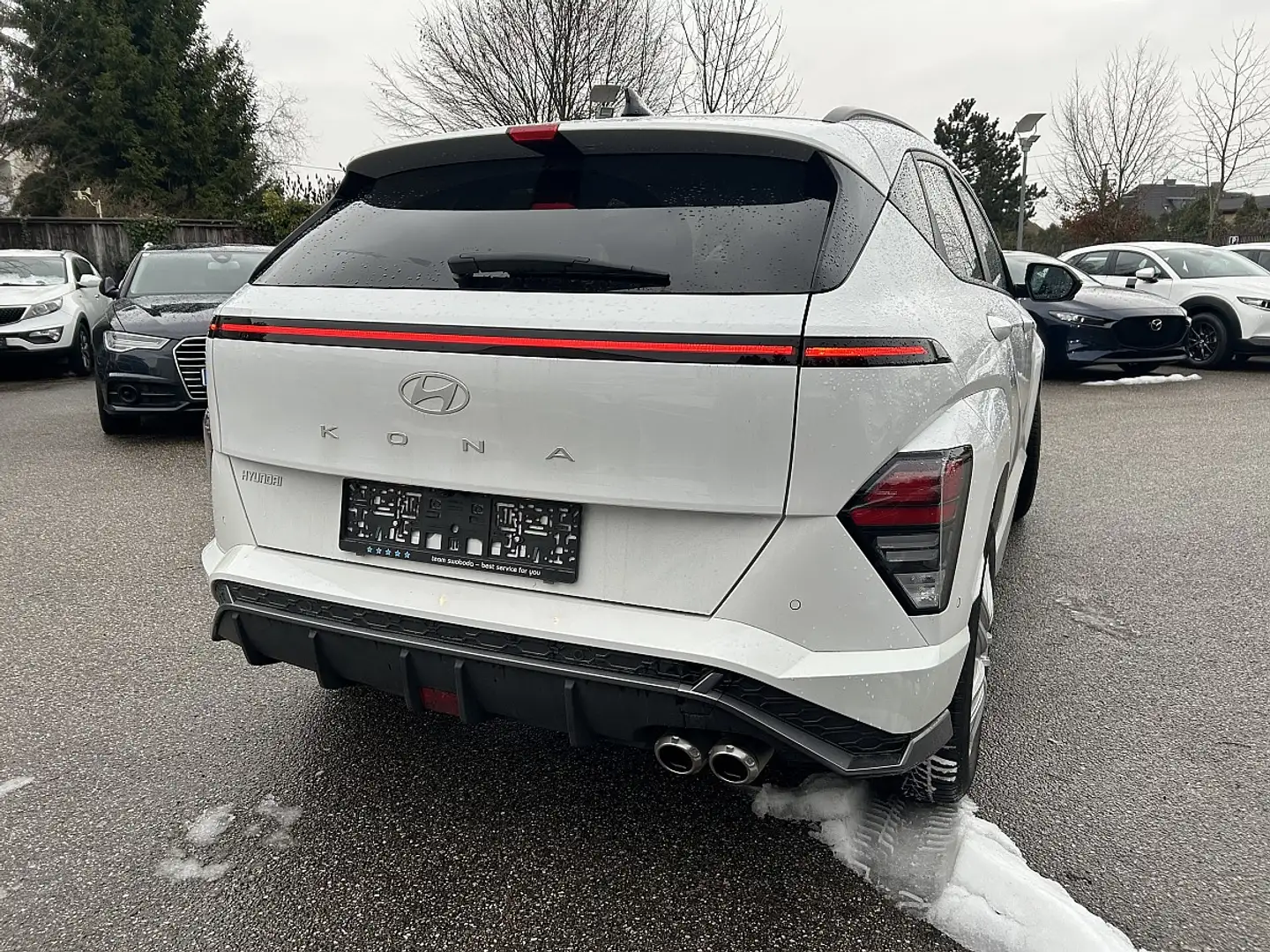 Hyundai KONA Kona 1,0 T-GDi 2WD N Line / Kamera / ACC / LED Weiß - 2