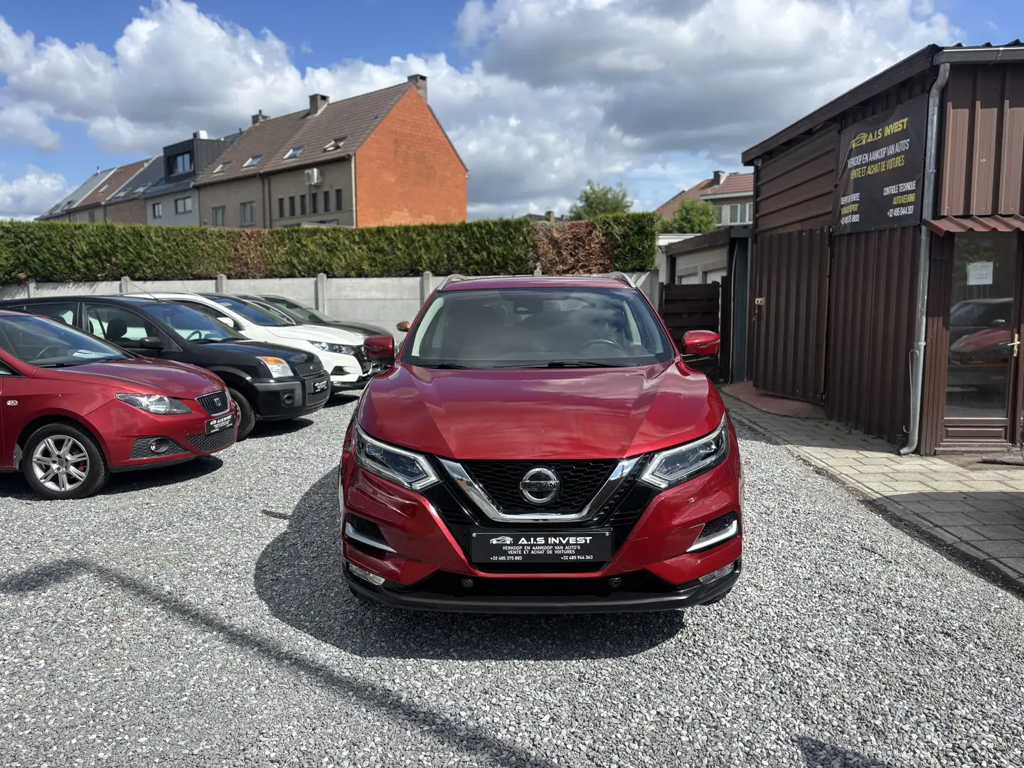 Nissan Qashqai Qashqai 1.3 DIG-T Tekna+ Rood - 1