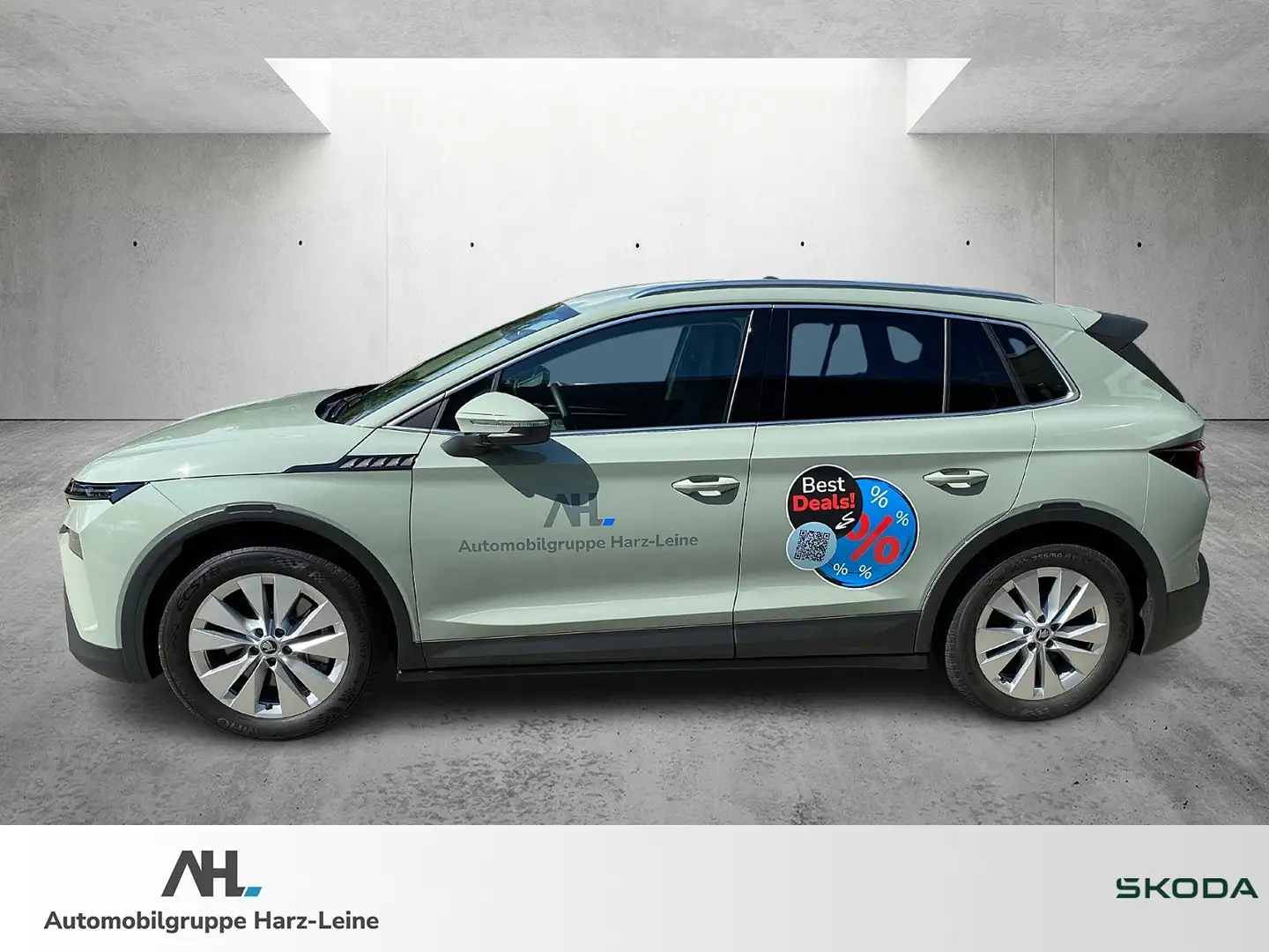 Skoda Elroq 85 82kWh Vorführwagen Зелений - 2