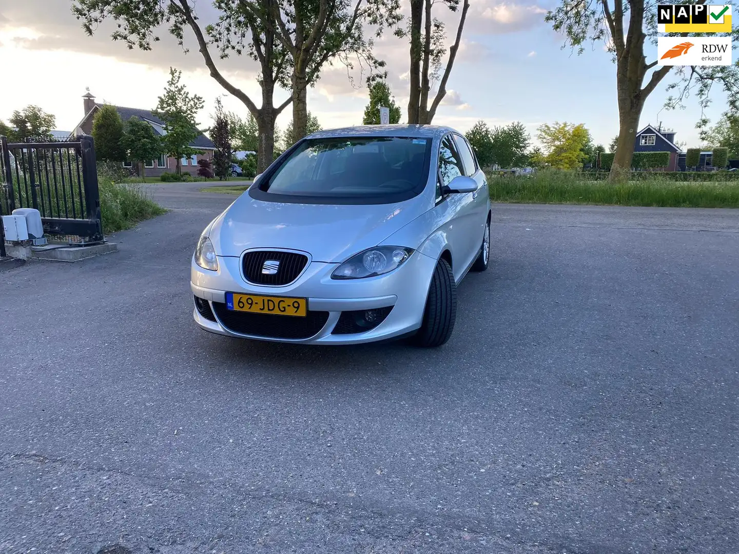 SEAT Altea 1.6 Lifestyle- LAGE KILOMETERS- 5 DEURS- AIRCO- GO Šedá - 1