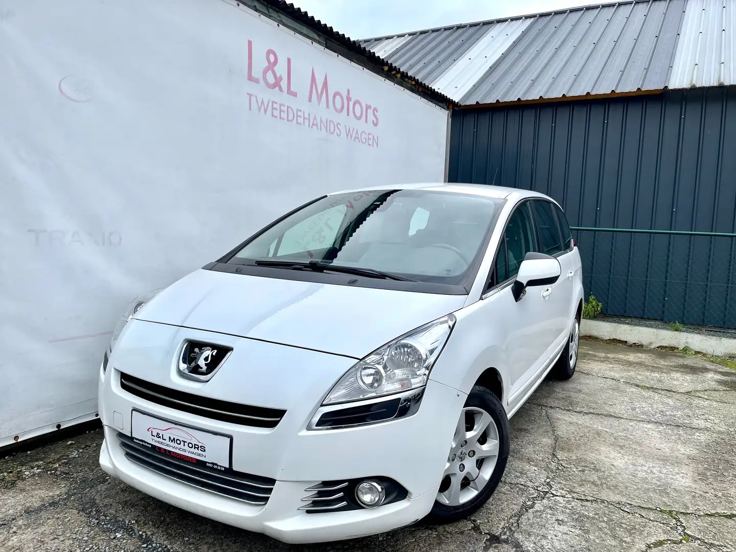 Peugeot 5008 1.6 HDi Active*Airco Cruise Pdc*CT OK Blanc - 1