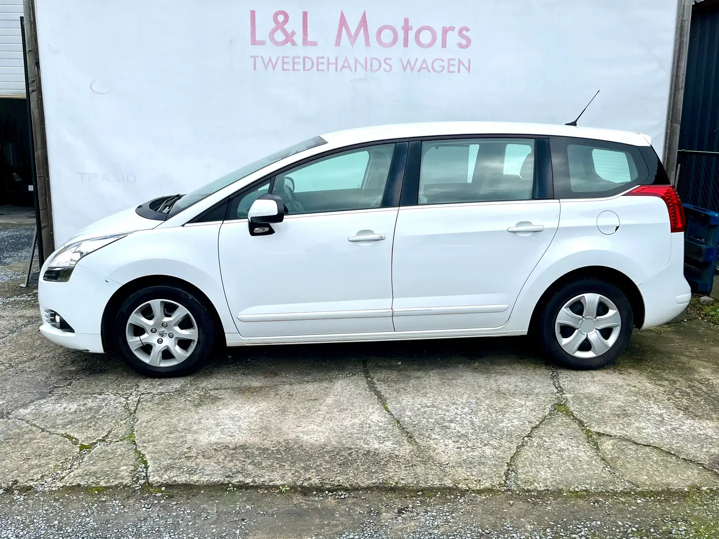 Peugeot 5008 1.6 HDi Active*Airco Cruise Pdc*CT OK Blanc - 2
