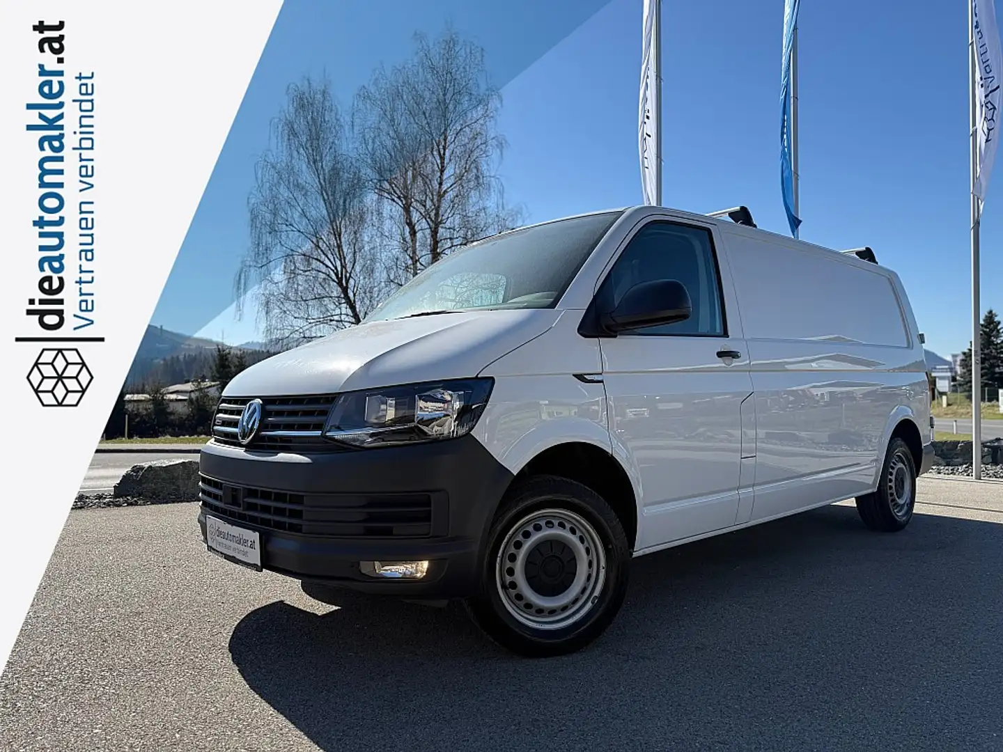 Volkswagen T6 Transporter T6 Kastenwagen LR 2,0 TDI 4motion *NETTO € 28.3... Blanc - 1