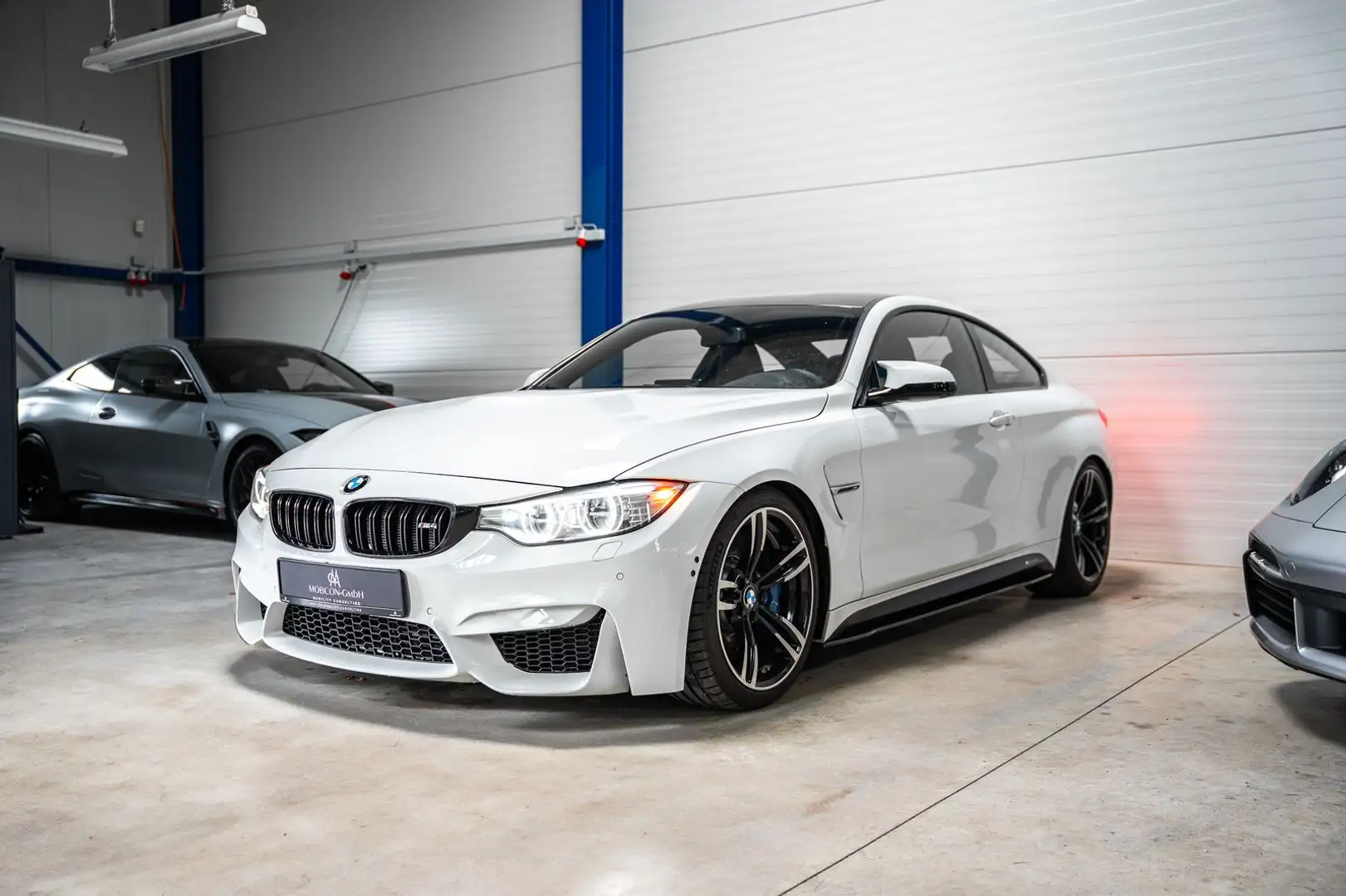 BMW M4 *M-Perf. Parts*Bel. Armatur.*H&K*DKG*RFK*HUD* Blanc - 1
