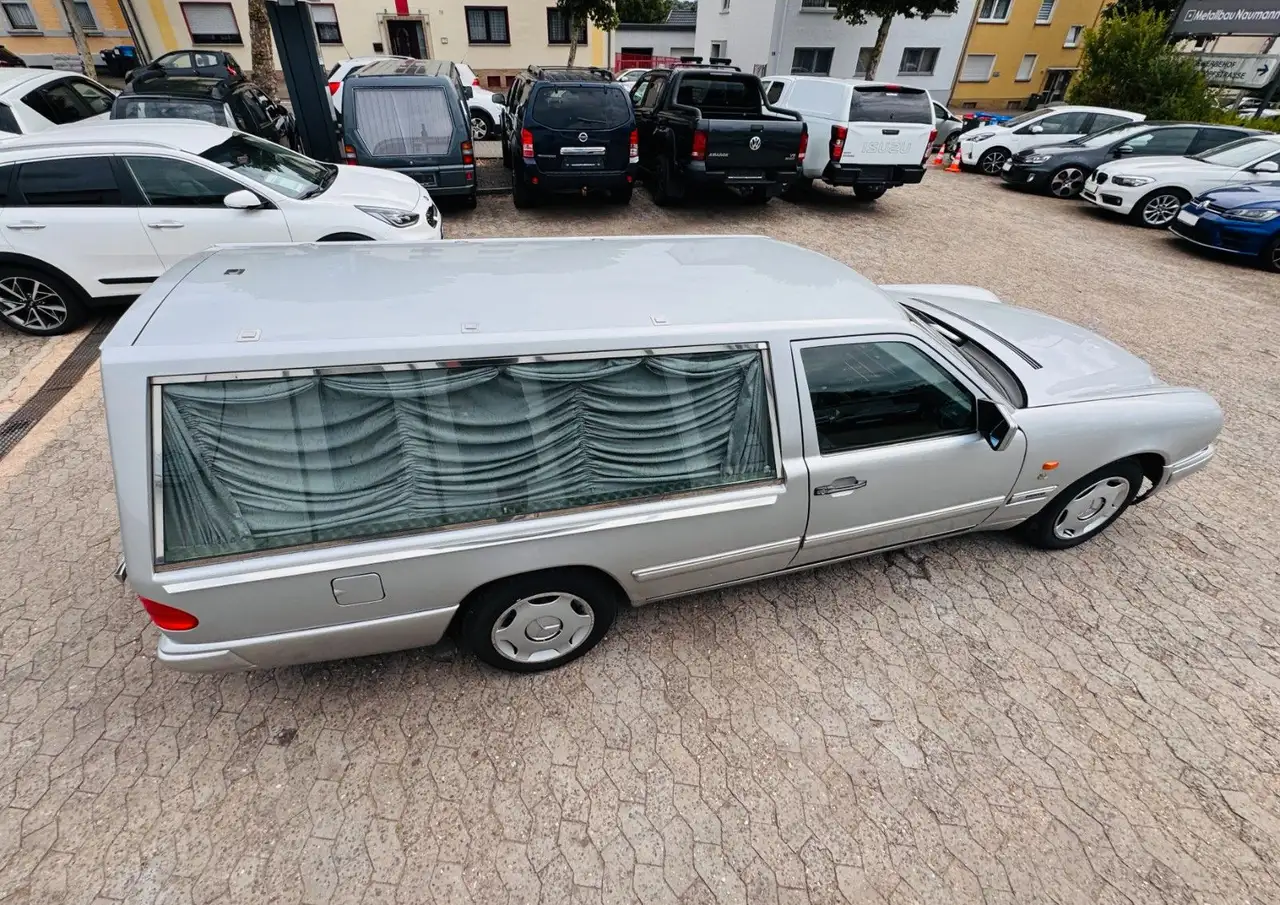 Mercedes-Benz 200 E 1.Hand Bestattungswagen Leichenwagen, foto 11