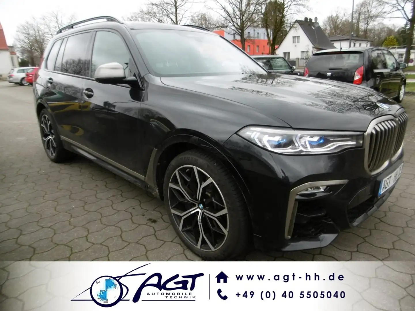 BMW X7 M50d Black Sapphire VOLL Negro - 1