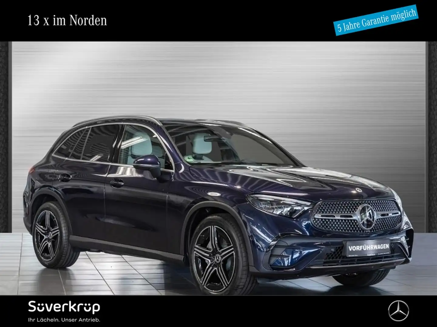 Mercedes-Benz GLC 200 4M Bleu - 1