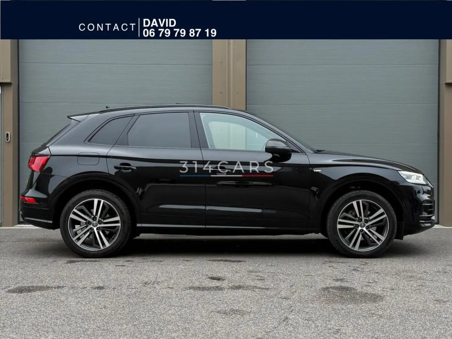 Audi Q5 Quattro 40 TDI Mild Hybrid 204 cv S-Line Schwarz - 2