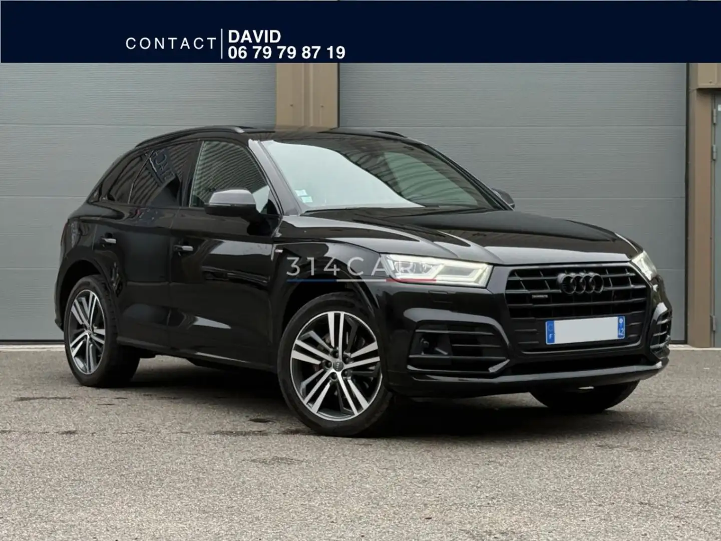 Audi Q5 Quattro 40 TDI Mild Hybrid 204 cv S-Line Schwarz - 1