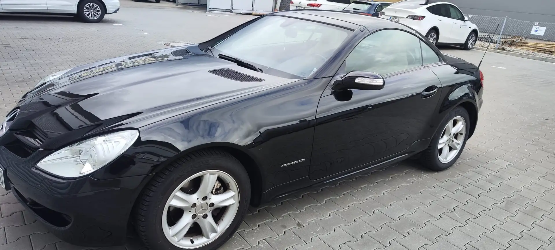Mercedes-Benz SLK 200 SLK-Klasse Roadster Kompressor Schwarz - 1