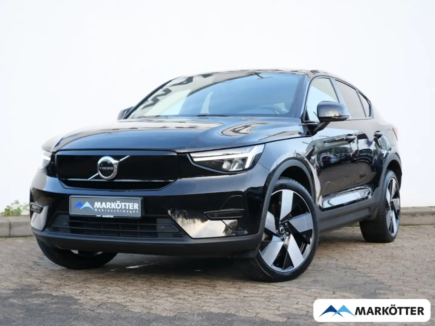 Volvo C40 Recharge TWIN AWD AHK/STHZ/PANO/Wärmepumpe/ Schwarz - 1
