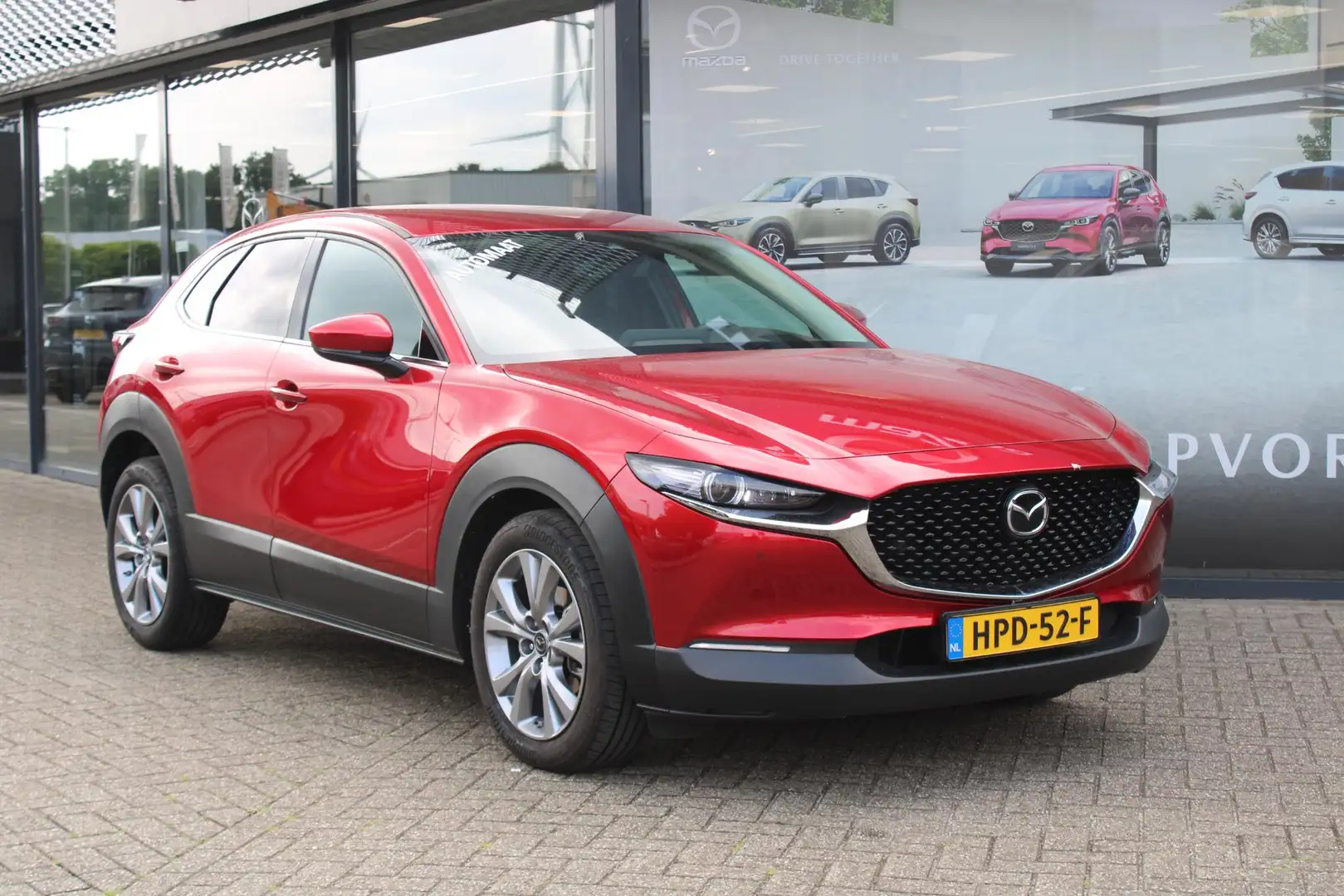 Mazda CX-30 2.0 e-SkyActiv G150 M Hybrid Luxury , Automaat, Le Rouge - 2