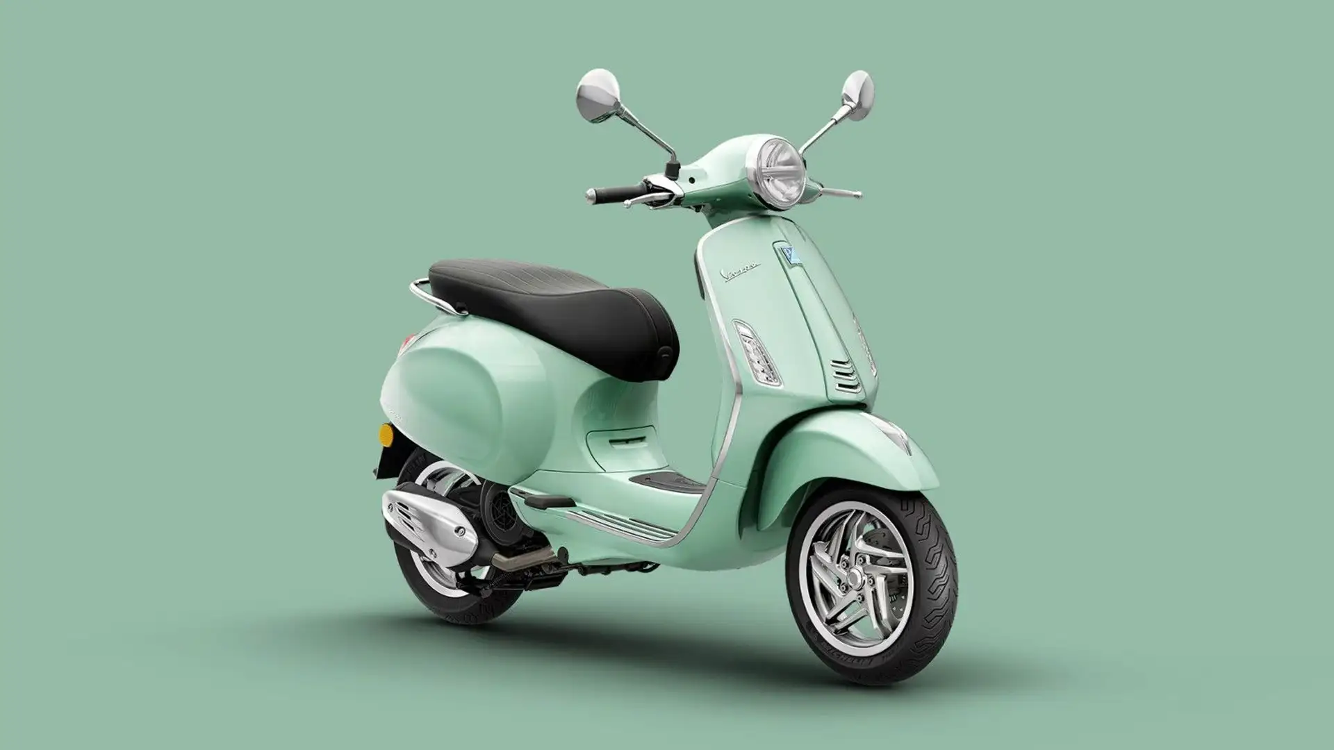 Vespa Primavera 125 RST Eu5+ mint Verde - 1