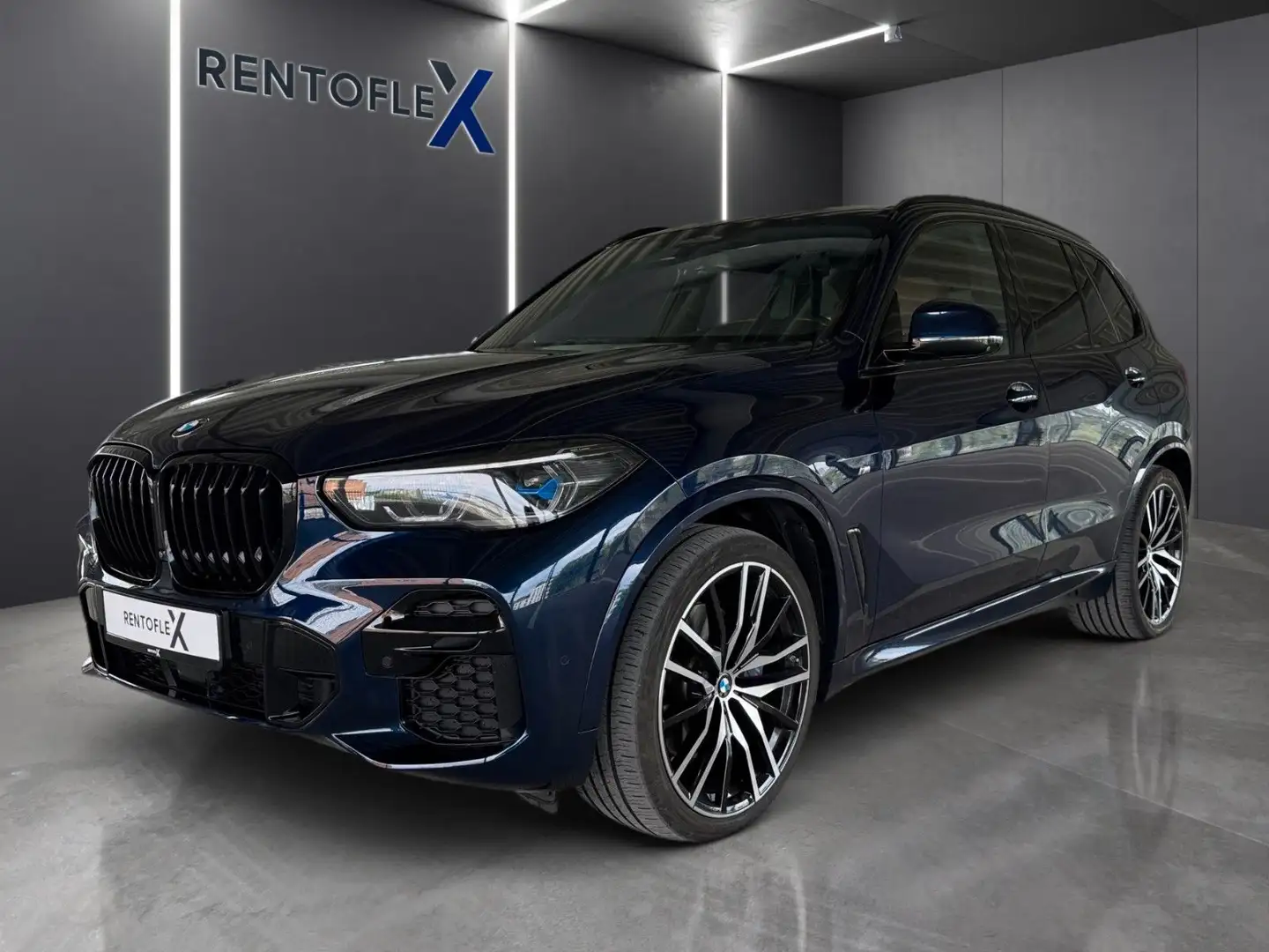 BMW X5 30 d M Sport 22 Zoll/Skylounge/Luft/7-Sitze Blau - 1