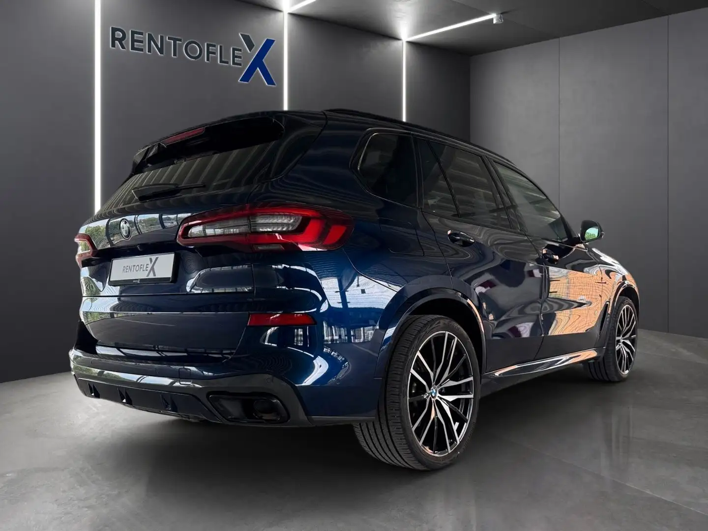 BMW X5 30 d M Sport 22 Zoll/Skylounge/Luft/7-Sitze Blau - 2