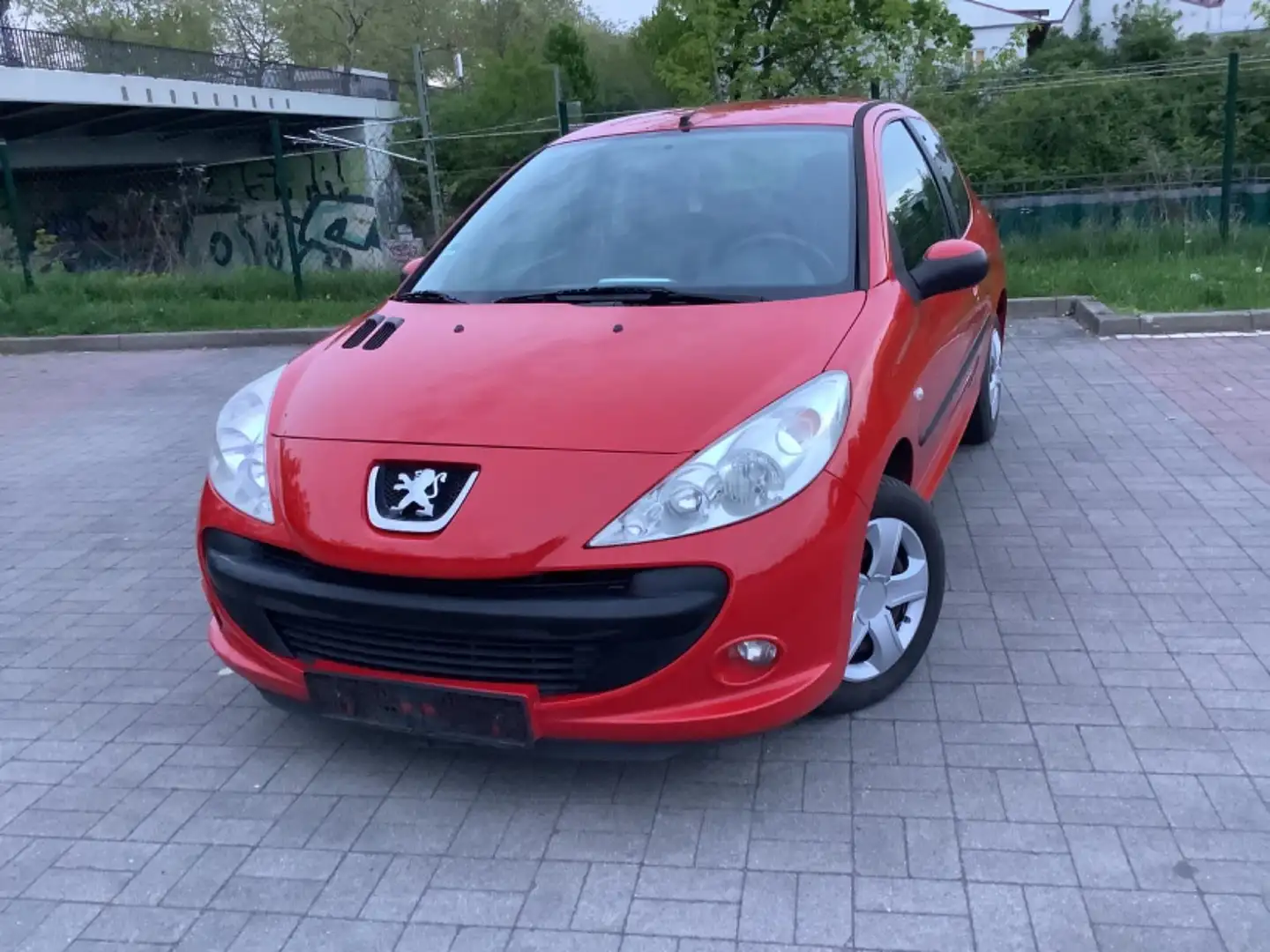Peugeot 206 *2 HAND*TÜV NEU bis 04/27*ZAHNRIEMEN*KLIMA* Rot - 2