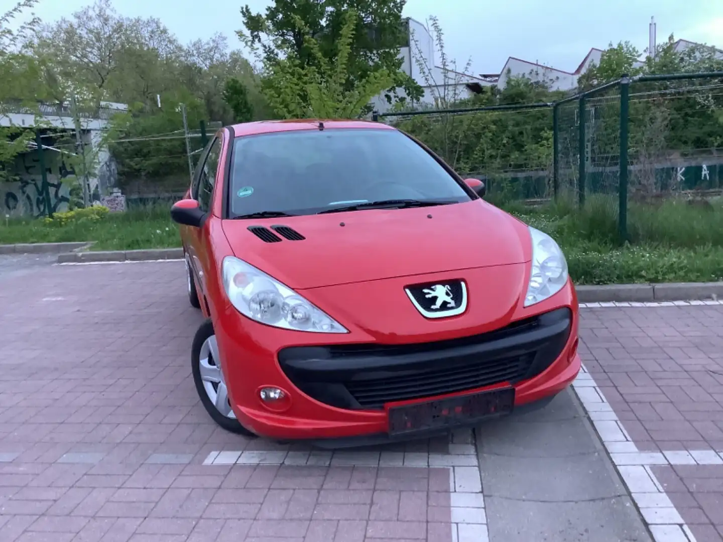 Peugeot 206 *2 HAND*TÜV NEU bis 04/27*ZAHNRIEMEN*KLIMA* Rot - 1
