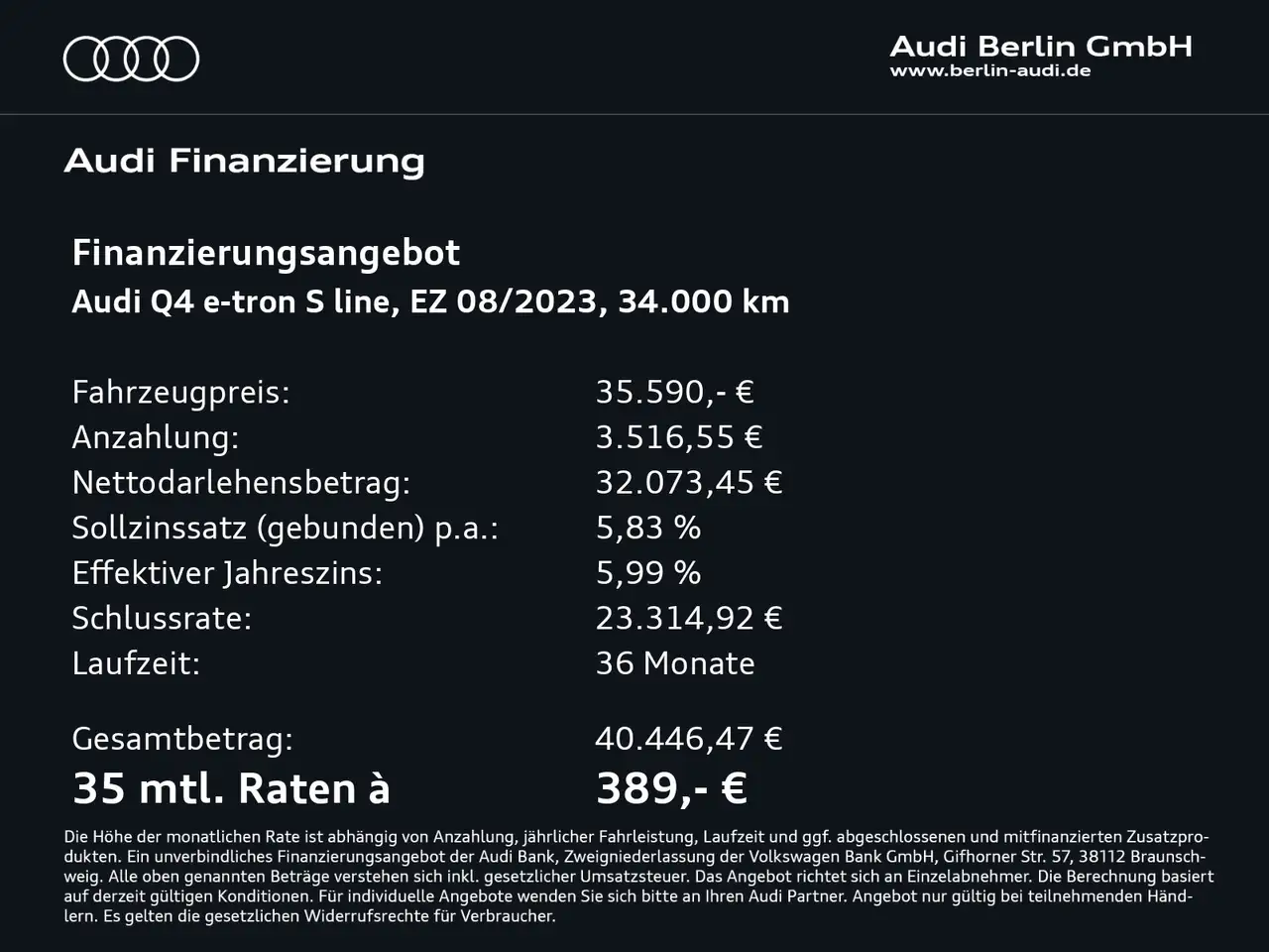 Audi Q4 40 e-tron LED VIRTUAL RFK PANO SITZHZG, миниатюра 4