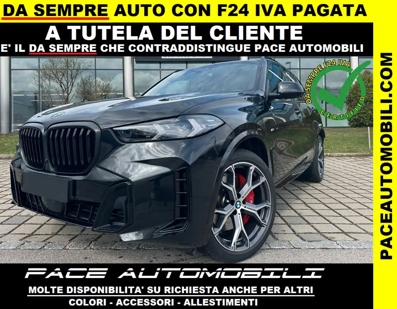 BMW X5 30 D M SPORT MSPORT M-SPORT PRO TETTO PDC KAMERA Nero - 1