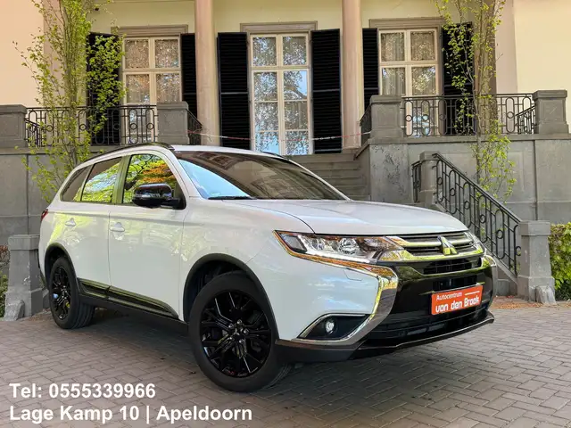 Mitsubishi Outlander 2.0 4WD BLACK LINE 7P Automaat Carplay Sch-Dak Nav