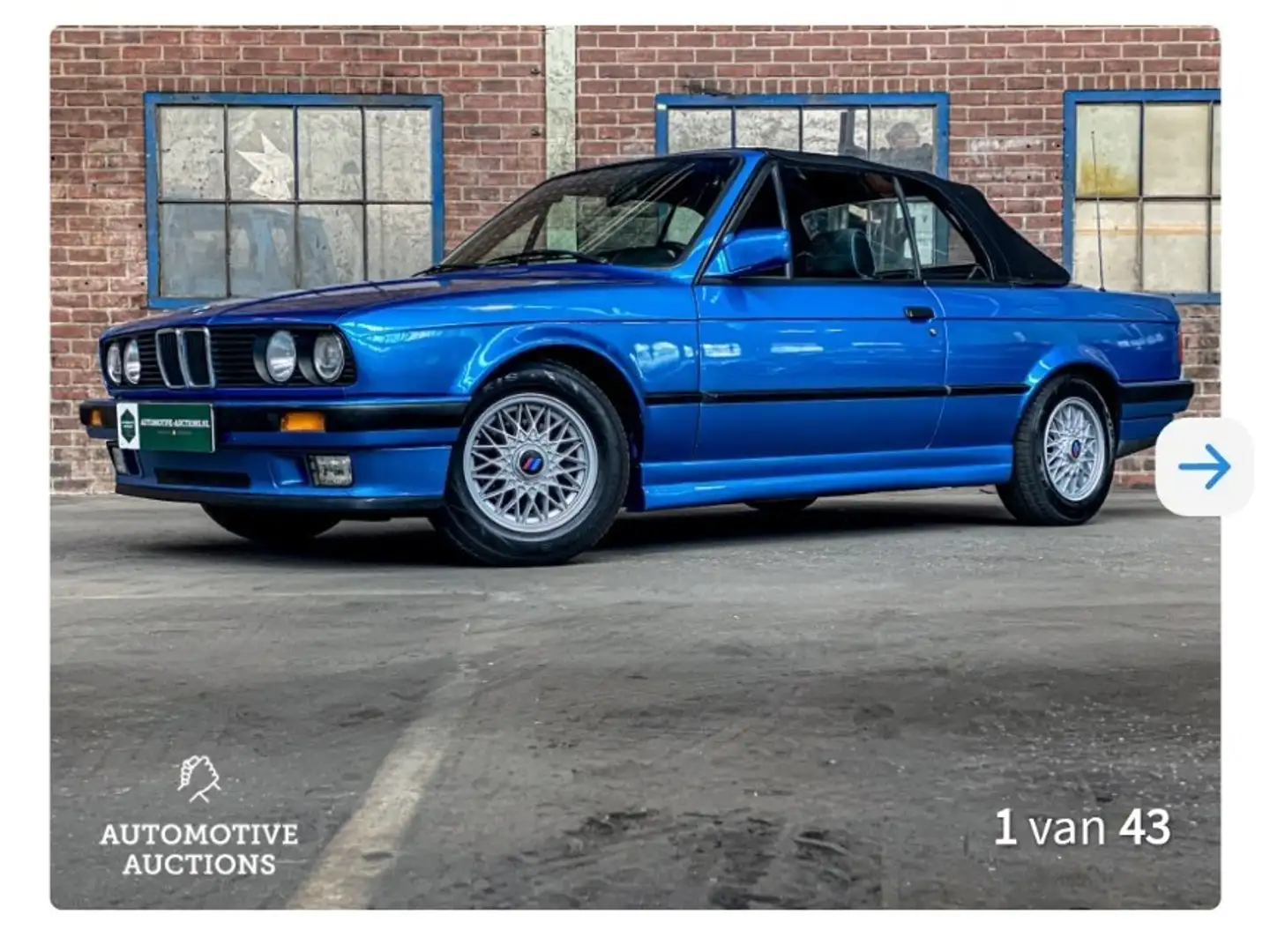 BMW 318 318i Blauw - 1