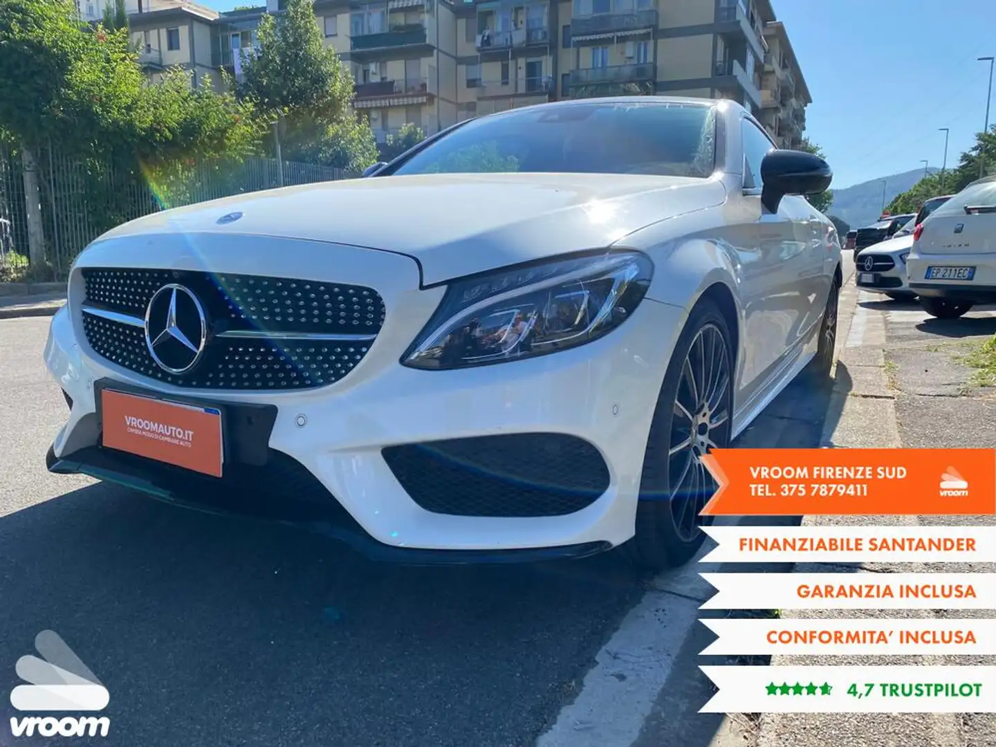 Mercedes-Benz C 300 C 300 Automatic Coup? Sport Bianco - 1