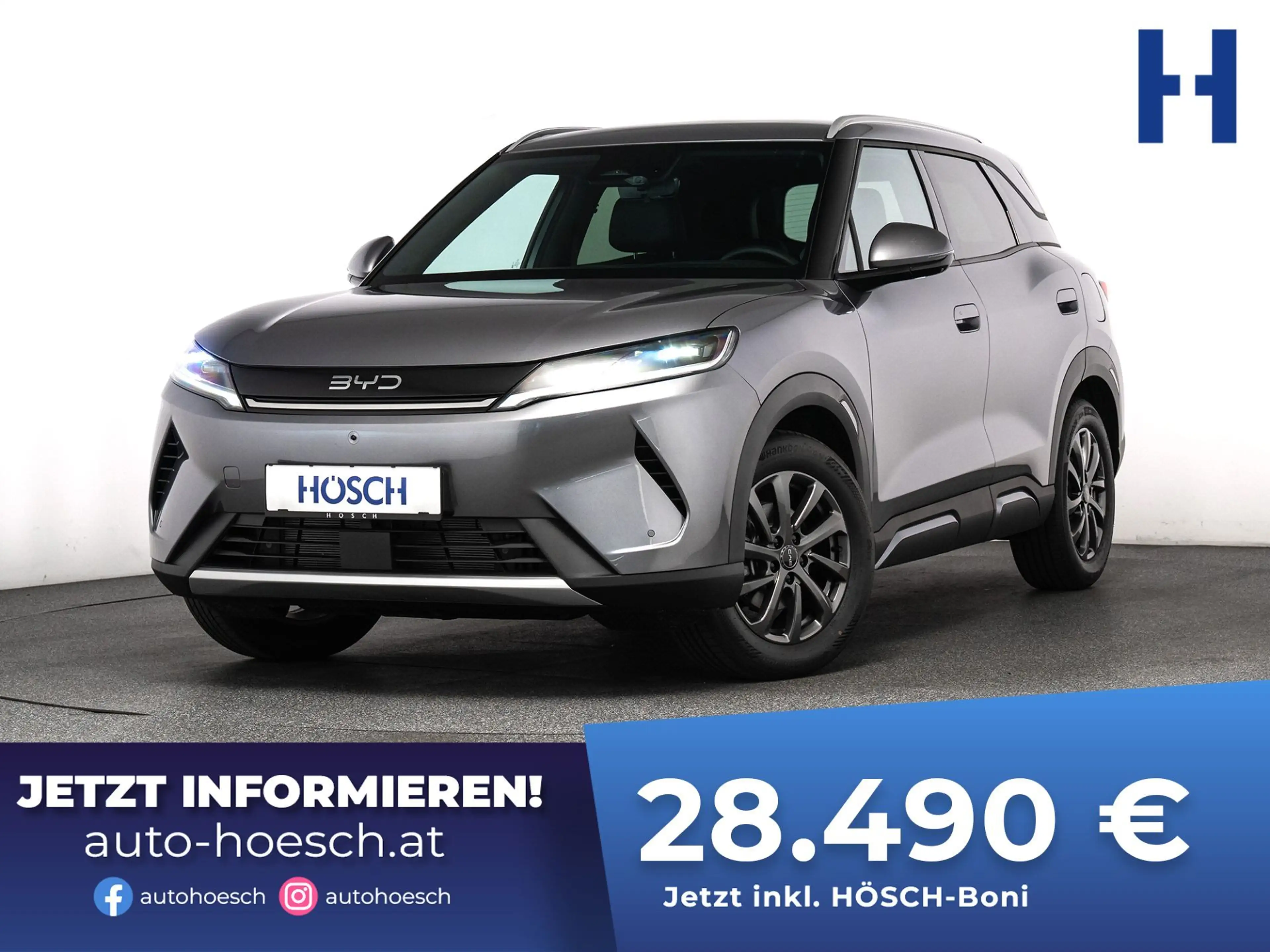 BYD Atto 2 DM-i BOOST PANO LEDER 360° NEUWAGEN ++