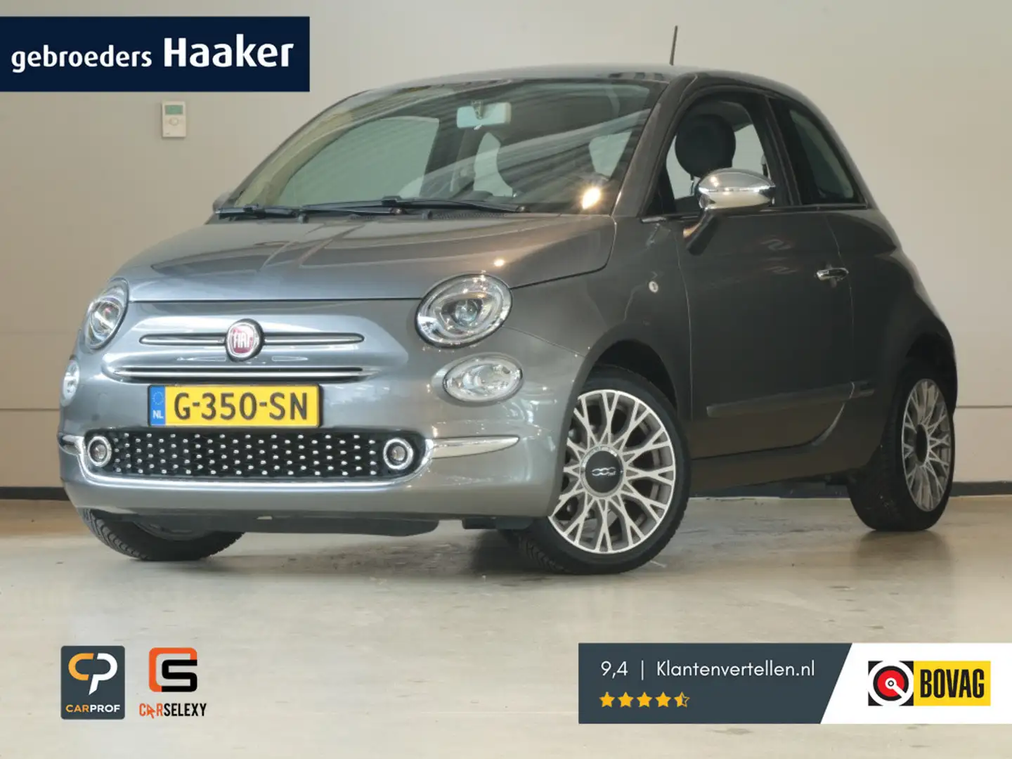 Fiat 500 1.2 Lounge Grigio - 1