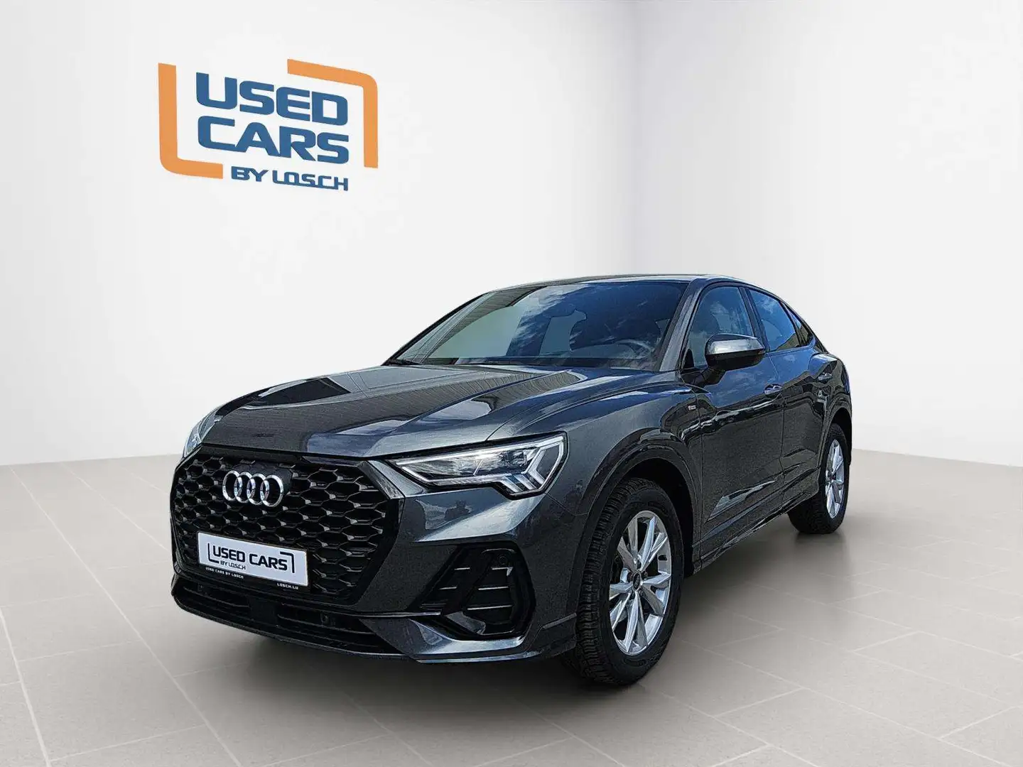 Audi Q3 SB+S-line+S-Tronic+35TDI+LED Gris - 1