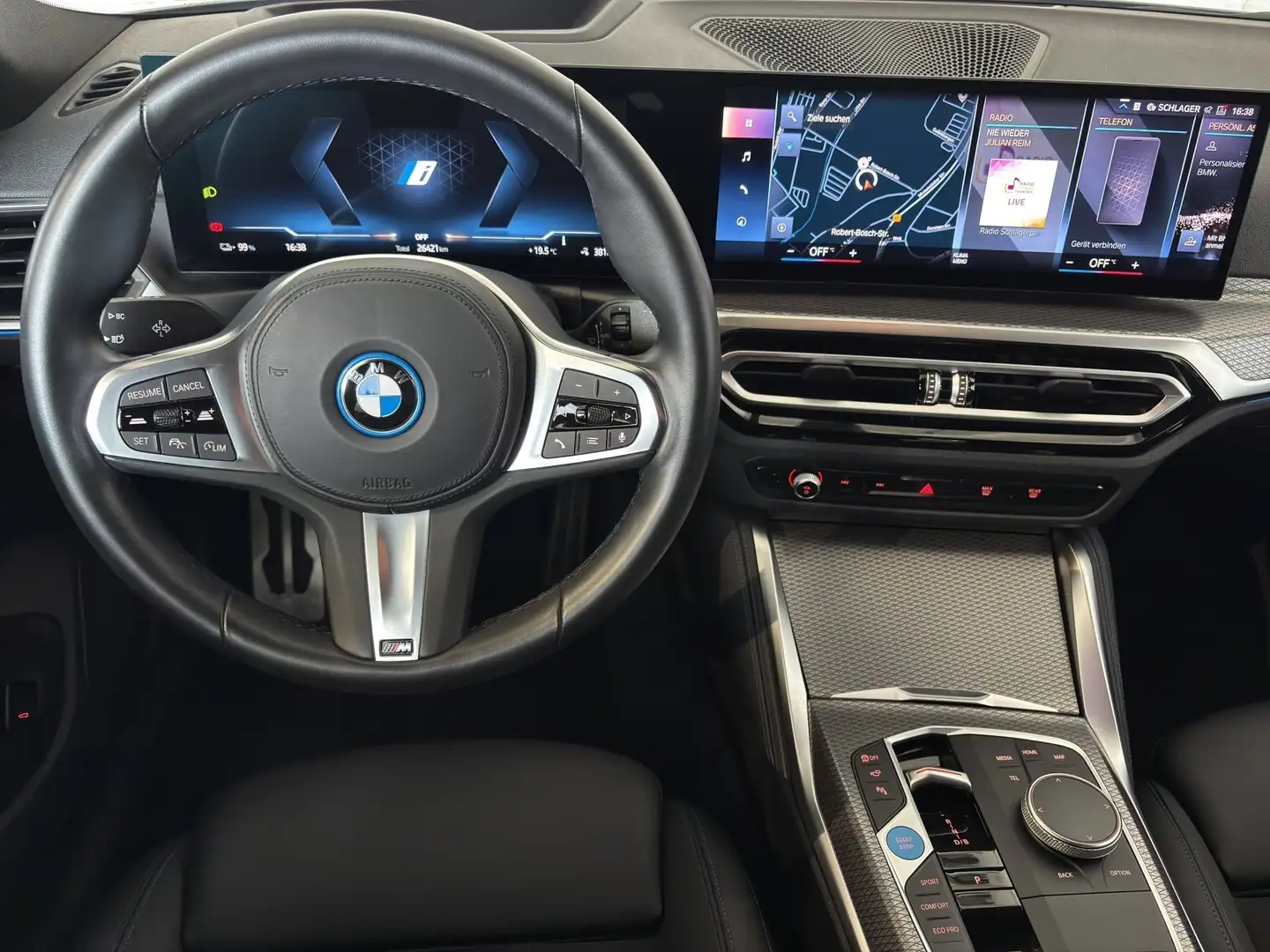 BMW i4 eDrive35 M Sport AHK/360/ACC/K-ZUG/M-GURT Gris - 2