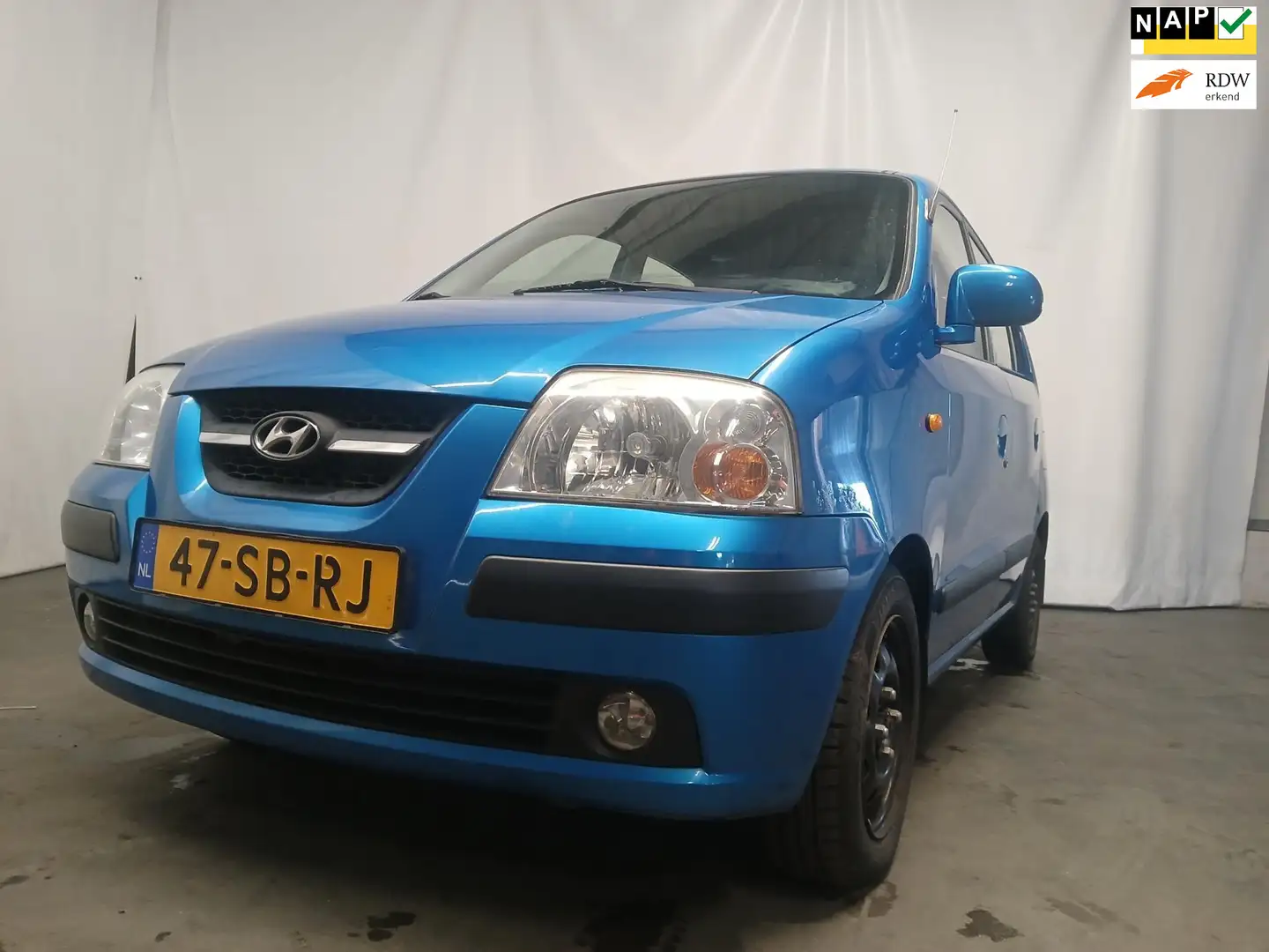 Hyundai Atos 1.1i Dynamic Cool Schadeauto! Mavi - 1