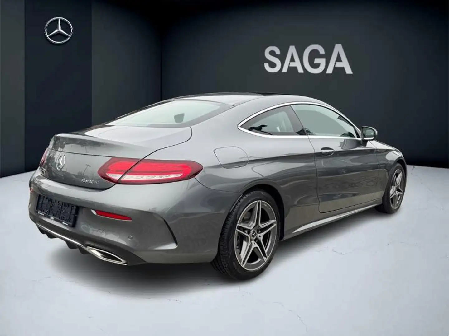 Mercedes-Benz C 200 4MATIC Coupé - AMG Line - Cuir - Burmester - Siège Gris - 2