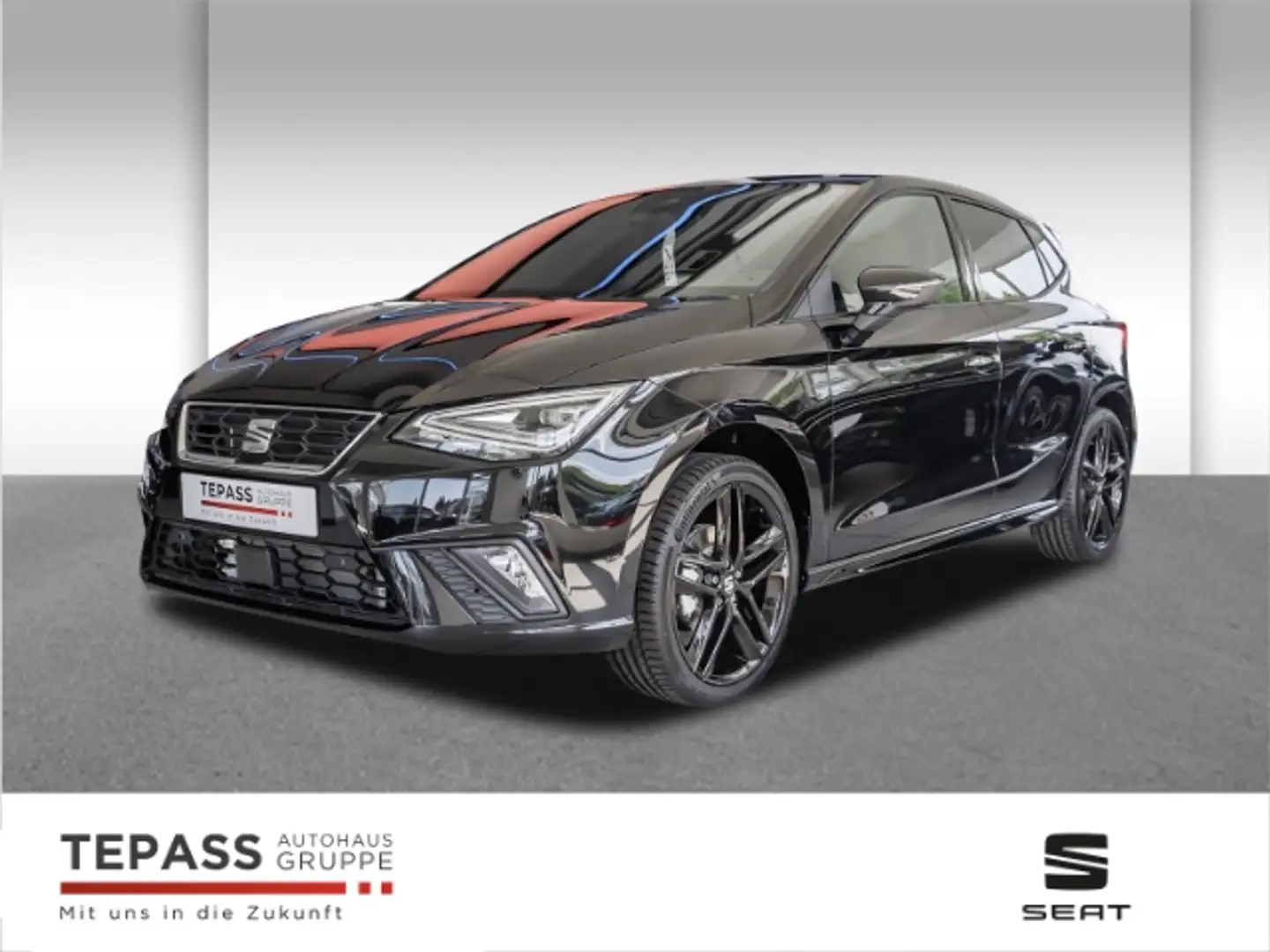 SEAT Ibiza 1.0 TSI FR Black Edition SHZ KAMERA LED Schwarz - 1