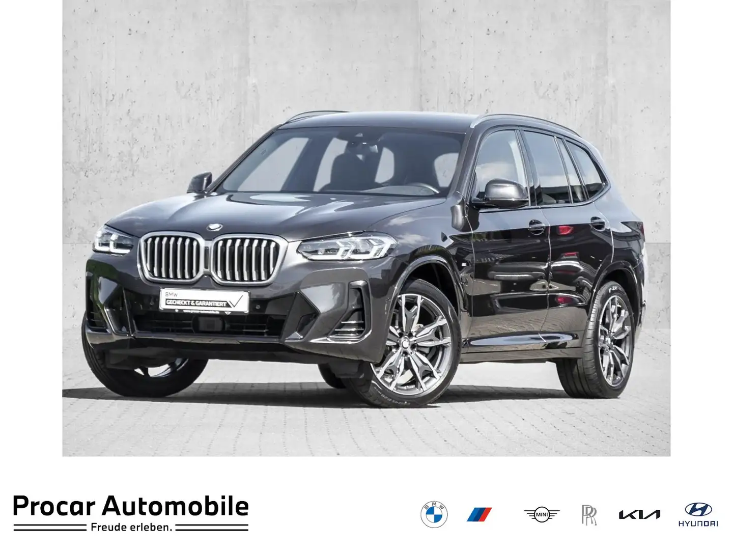 BMW X3 xDrive20d M SPORT+H/K+ACC+LASER+HuD+DA+PA Grau - 1