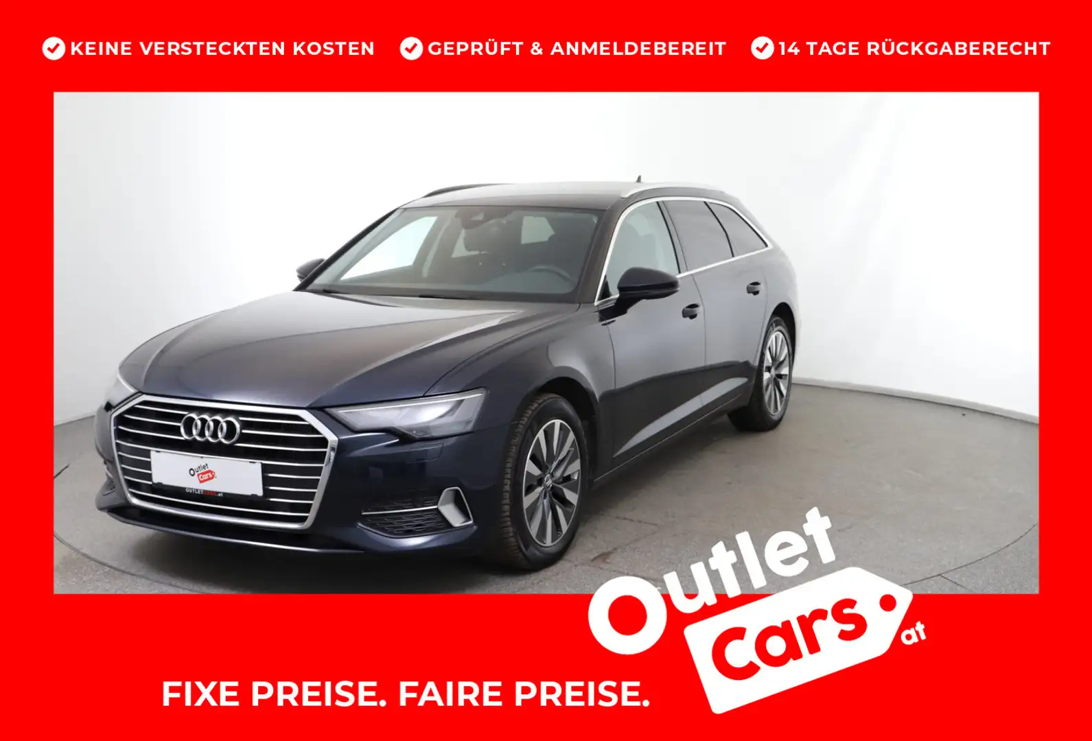 Audi A6 2.0 TDI Синий - 1