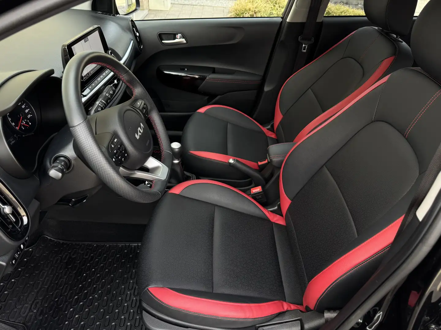 Kia Picanto 1.0 DPi GT-Line Navi Leder Led Carplay Camera DAB Negro - 2