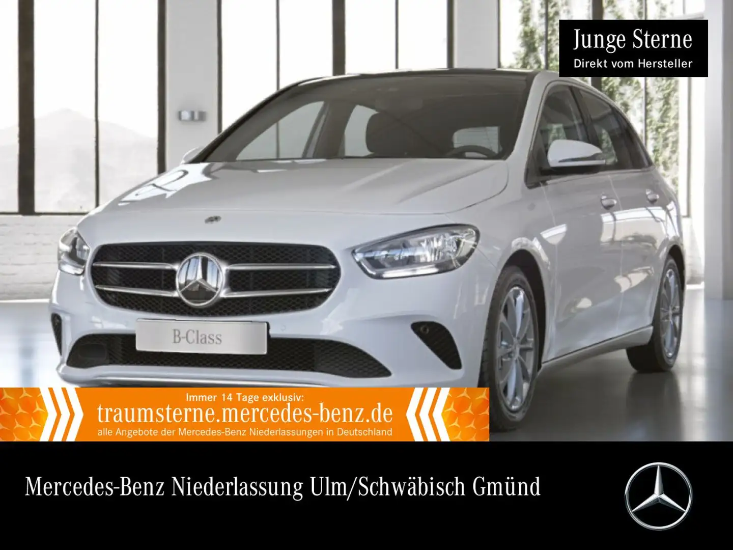 Mercedes-Benz B 200 d PROGRESSIVE+PANO+AHK Weiß - 1
