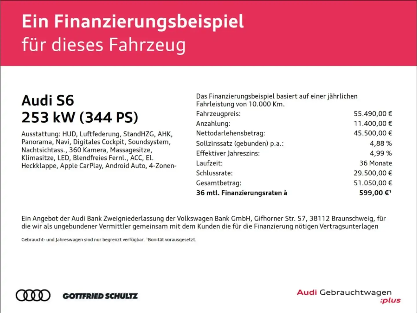 Audi S6 Avant TDI quattro 360KAMERA B&O PANO AHK Grau - 2
