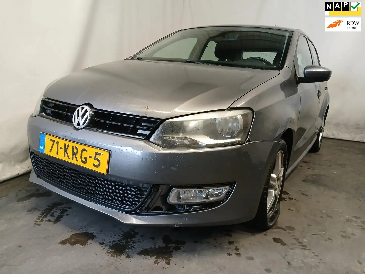 Volkswagen Polo 1.2-12V Trendline - Airco - Navi - Schade Сірий - 1