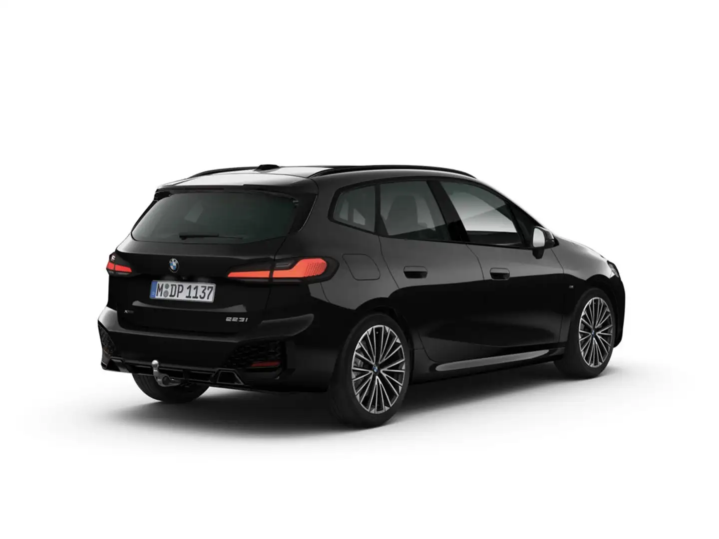 BMW 223 i Active Tourer xDrive M-Sport AHK PANO Schwarz - 2
