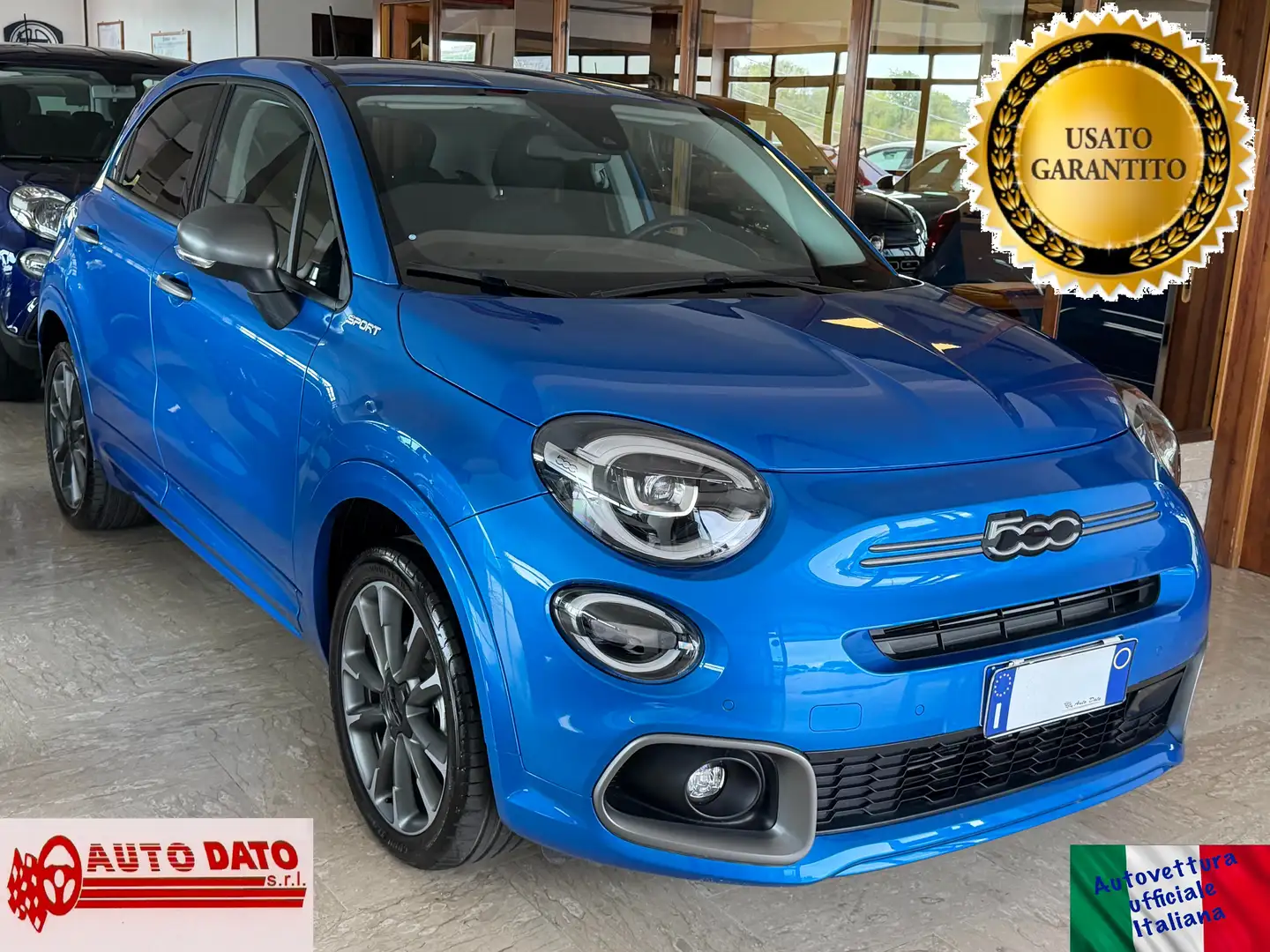 Fiat 500X New 1.3 M.JET 95 cv. SPORT (Nav) Blu/Azzurro - 1