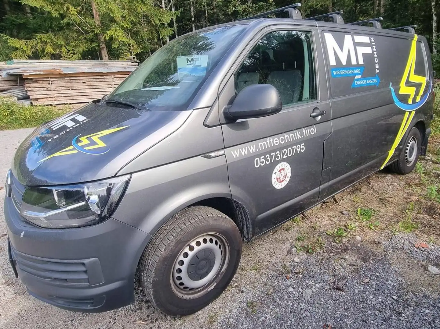 Volkswagen T6 Transporter Kastenwagen LR 2,0 TDI 4Motion BMT Grau - 2