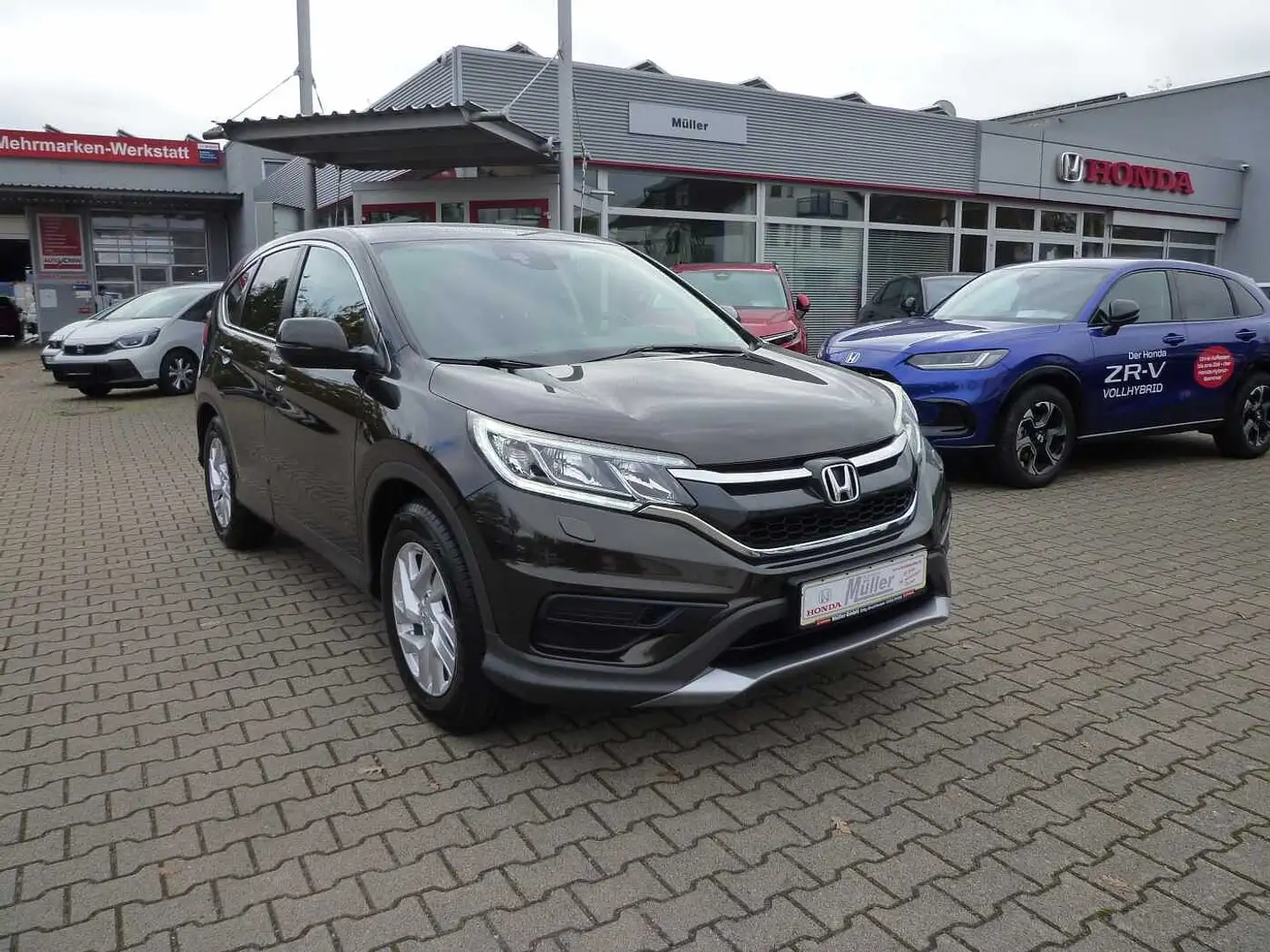 Honda CR-V 2.0i-VTEC 2WD Comfort + AHK + usw. Braun - 1