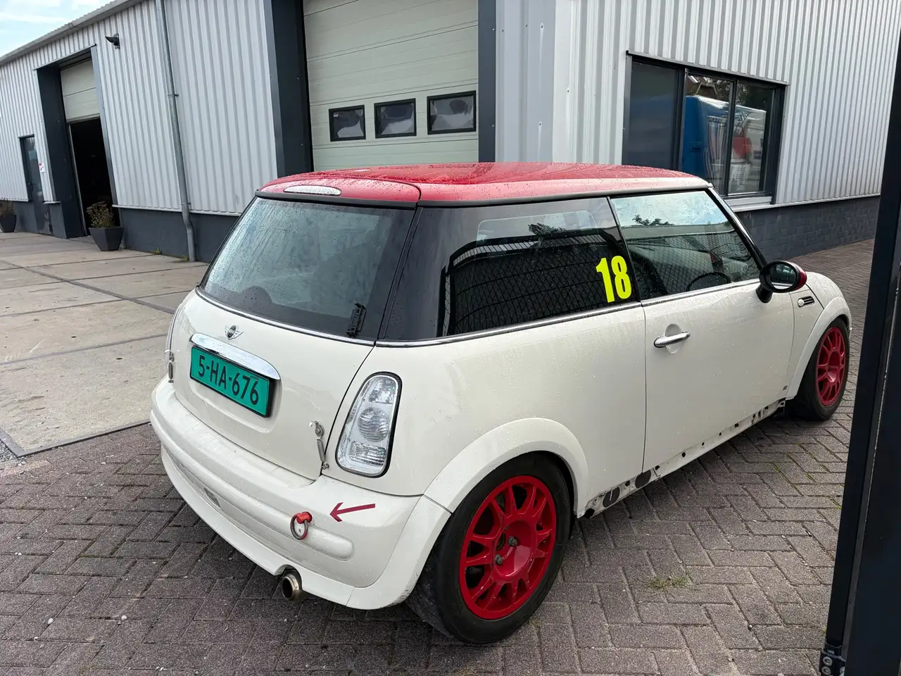 MINI Cooper Race auto Officiële Cup Racer, foto 4