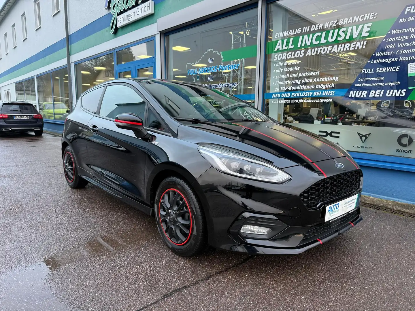 Ford Fiesta 1.0 EcoBoost KAT ST-Line Schwarz - 2