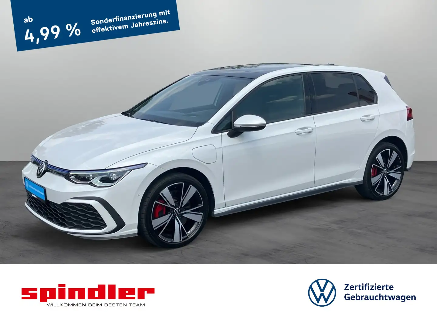 Volkswagen Golf GTE GTE 1.4TSI DSG/ Navi, Matrix, Pano, RFK,HuD Weiß - 1