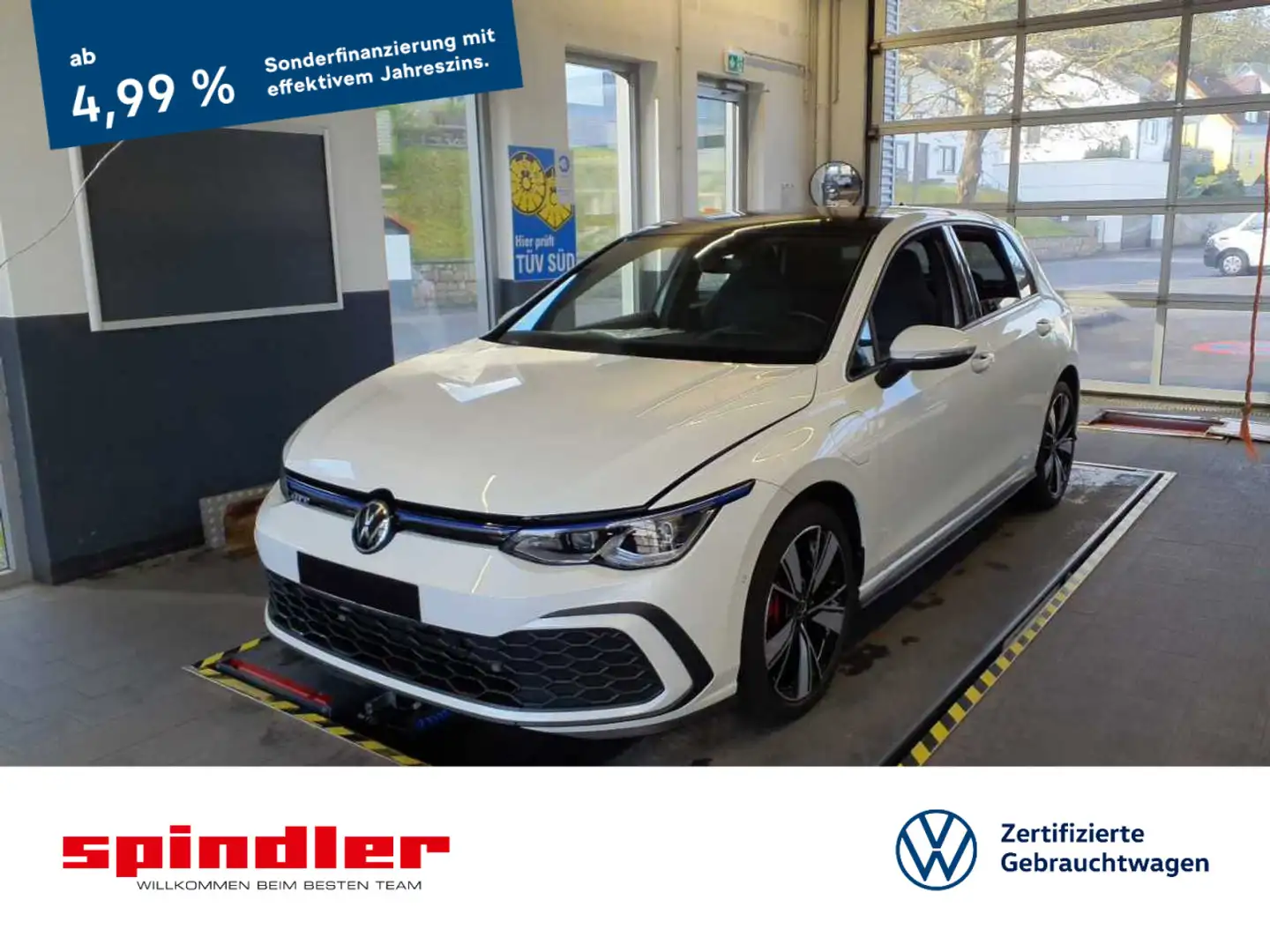 Volkswagen Golf GTE GTE 1.4TSI DSG/ Navi, Matrix, Pano, RFK,HuD Bianco - 1